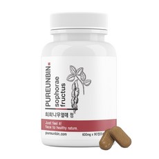 푸른빈 회화나무열매 정 600mg, 90정, 1개