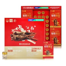 충북인삼농협 침향장생골드 발효홍삼진액 (3.75g x 30환+70ml x 20포), 1박스