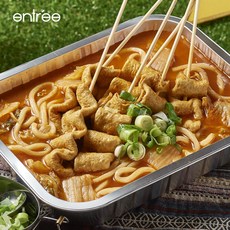 앙트레 김치 꼬치어묵 우동전골 쿠킹박스 밀키트(2인분) 870g
