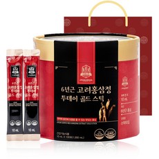 고려홍삼중앙회 6년근 고려홍삼정 투데이 골드 스틱 + 쇼핑백, 10ml, 100포