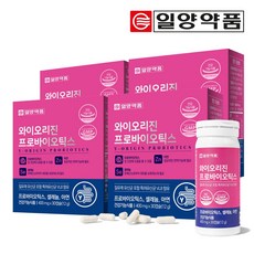 일양약품 와이오리진 프로바이오틱스 유산균, 30캡슐, 4박스