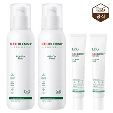 고운세상 닥터지 [닥터지] (1+1) 레드 블레미쉬 포 맨 올인원 플루이드 150mL + 30mL 2개 증정, 선택완료, 선택완료, 단품없음
