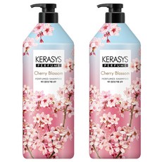 케라시스 퍼퓸 체리블라썸 샴푸, 1L, 2개