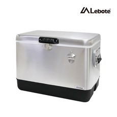 레보떼 스틸쿨러 아이스박스 51리터 콜맨 스틸벨티드형