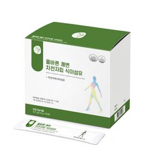 올바른 쾌변 차전자피 식이섬유 과립형, 90포, 1박스