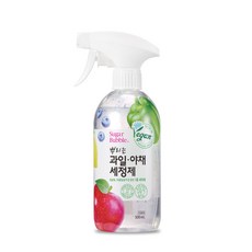슈가버블 뿌리는 과일야채 세정제, 1개, 500ml