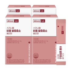 스키니랩 비움 발효효소 베리맛 30포(1개월분) 발효곡물 복합 효소, 90g, 4박스
