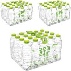 풀무원샘물 무라벨 생수, 60개, 330ml