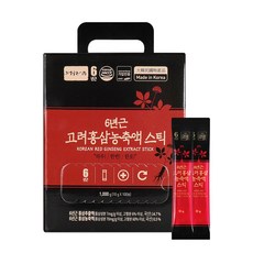 정원삼 6년근 고려홍삼 농축액 스틱, 1000g, 1개