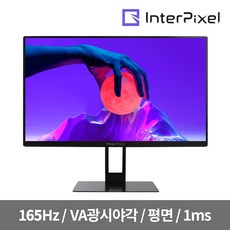 인터픽셀 IP2430 24인치 165Hz FHD 평면형 게이밍 모니터, 일반(무결점보증없음)