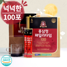프리미엄 6년근 홍삼스틱 100포 [대용량 3개월분 고급쇼핑백 증정] premium gift