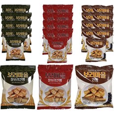 금풍제과 보리마을 찰보리건빵 70g x 10p + 찰보리건빵 30g x 10p + 검은콩깨 보리건빵 30g x 20p 세트, 1600g, 1세트