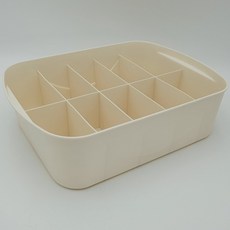 서랍정리 속옷정리함 리빙박스 10칸 베이지 속옷서랍장 속옷보관함