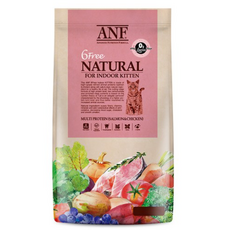 에이엔에프 6Free 키튼 고양이 사료, 닭, 2kg, 4개