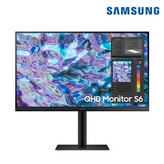 삼성전자 S27B610 멀티스탠드 / 68.4cm(27인치) / 와이드(16:9) / 2560 x 1440(QHD) / 75Hz / 피벗(회전)