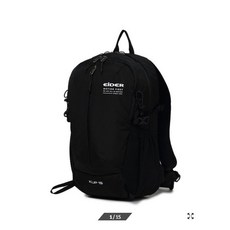 아이더 신상/ 인기배낭 15L/ 가성비가 뛰어나고 인기사이즈인 15L 배낭으로 사용이 용이하고 다양한 수납구조로 공간 활용성이 좋은 아이템의 공용배낭(UA22B82Z1), Black
