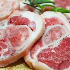 한돈 국내산 돼지고기 생족발 족구이 캠핑용 500g