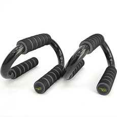 이고진 S형 푸쉬업 바 2p, 블랙