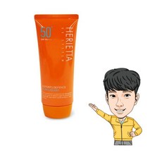 선크림 헤리에타 UV 레포츠 디펜스 선크림 SPF50+ 강력차단 썬크림 골프 등산 낚시 수영 레포츠용 자외선강력차단 미백톤업기능 부드러운사용감 스포츠선크림, 선크림 70g 1개