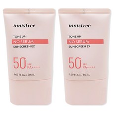 이니스프리 톤업 노세범 선스크린 EX 50ml+50ml, 이니스프리 톤업 노세범 선스크린 EX 50ml