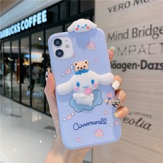 시나모롤 캐릭터 피규어 입체 TPU 소프트 아이폰12미니 12MINI 케이스