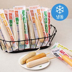 한끼통살 닭가슴살 소시지 70g x 5종 믹스 세트 (냉동), 3세트