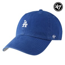 47브랜드 LA다저스 MLB 남자 여성 엠엘비 볼캡 모자 B-BSRNR12GWS-RYA