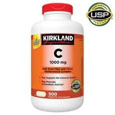 커클랜드 비타민 C 1000mg 500정, 500정 1병