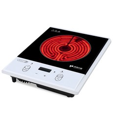 키친아트 1구 하이라이트 강력한 화력 쾌속발열 전기레인지 2000W, 고객직접설치, KHT-4004