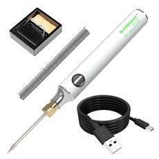 8W 휴대용 USB 전원 납땜 인 아이언 키트 미니 전기 납땜 아이언 도구, 1