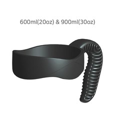대용량 스텐 텀블러손잡이 600ml20oz 900ml30oz 전용 블랙 원라인 손잡이, 텀블러 손잡이 600ml