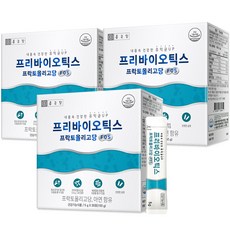 종근당 프리바이오틱스 프락토올리고당 FOS 유산균 30p, 150g, 3개