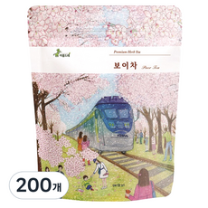 아름드레 삼각티백 보이차, 1.1g, 200개