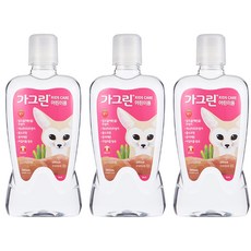 가그린 어린이용 구강세정제 딸기향 이미지 랜덤발송, 380ml, 3개