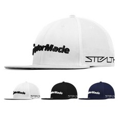 테일러메이드 TOUR FLATBILL 남성 골프모자, 블랙 N78886