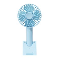카르닉 USB 휴대용 핸디 선풍기 + 다용도 거치대, KHF-001, 스카이