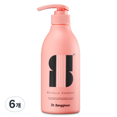 닥터방기원 모아젤샴푸 플로럴 머스크, 500ml, 6개