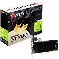MSI 지포스 GT730 V1 D3 2GB LP, MSI 지포스 GT730 V1 D3 2GB LP 무소음