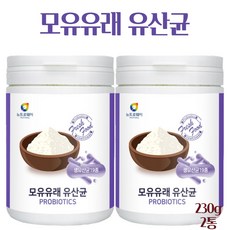 모유 유래 유산균 분말 가루 프로 프리 신 바이오틱스 3세대 생유산균 락토바실러스 람노서스 가세리 플란타룸 복합균주 대용량, 2개, 230G