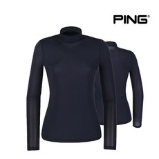 핑골프손목 솔리드 프린팅 디테일 이너 티셔츠 P12201TI953_NA, 105, NA