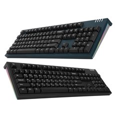 앱코 해커 K660M 이색사출 PBT 체리 블랙 갈축, 단품, 단품