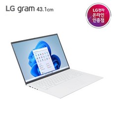 LG전자 2022 그램 17, 17Z90Q-GA56K, 스노우 화이트, 512GB, 코어i5, 16GB, WIN11 Home