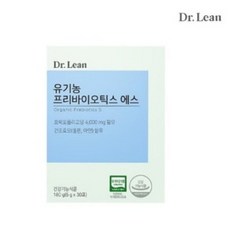 닥터린 유기농 프리바이오틱스 에스 유산균 30p, 2개, 180g