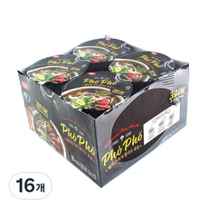 포포 베트남 즉석 컵 쌀국수, 70g, 16개