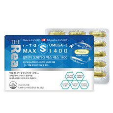 알티지 오메가3 맥스s 1400 85.08g, 1400mg, 1개