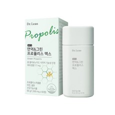 닥터린 WCS 면역 & 그린 프로폴리스 맥스 90g, 1,500mg x 60정, 1개