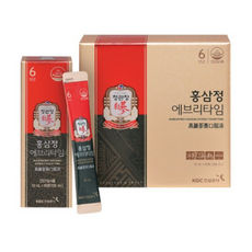 정관장 홍삼정에브리타임 10ml 최신품 쇼핑백증정, 30포, 1개