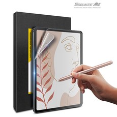 고부기 갤럭시탭 S7 플러스 S7 FE 지문방지 드로잉 종이질감 액정보호필름, 갤럭시탭s7플러스 종이질감필름