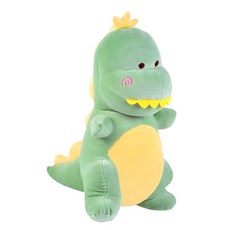 순잠 SOONZAM 말랑모찌 귀여운 공룡 인형 삼형제, 그린 26cm