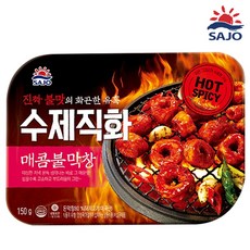 [푸른들마켓][사조]직화매콤불막창150g, 사조 수제직화 매콤불막창 150g, 150g